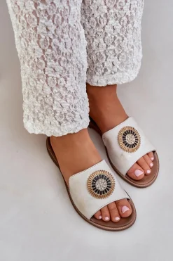 Klapki Damskie Klasyczne><noscript><img width=