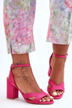 Sandały Na Obcasie><noscript><img width=