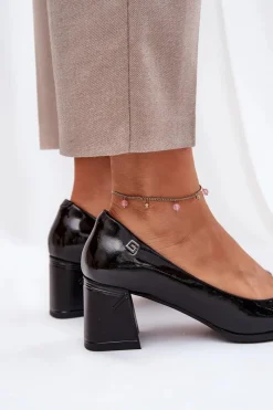 Czółenka Na Słupku|Czółenka Klasyczne><noscript><img width=