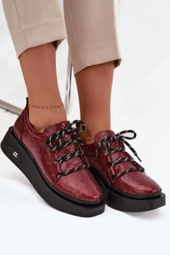 Buty Sportowe Na Platformie|Półbuty Skórzane><noscript><img width=