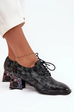 Półbuty Skórzane><noscript><img width=