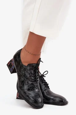 Półbuty Skórzane><noscript><img width=