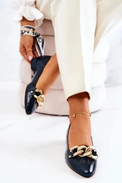 New Skórzane Lakierowane Wężowe Czółenka Zielone Elissabeth Damskie Czółenka Na Słupku|Czółenka Klasyczne