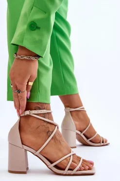 Sandały Na Obcasie><noscript><img width=