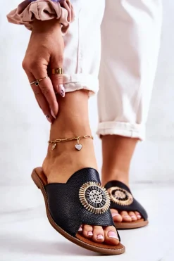 Klapki Damskie Klasyczne><noscript><img width=