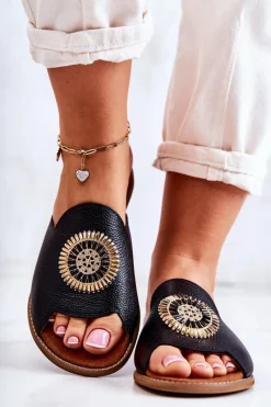 Klapki Damskie Klasyczne><noscript><img width=