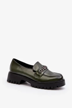 Loafersy Damskie|Mokasyny Płaskie><noscript><img width=