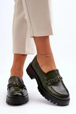 Loafersy Damskie|Mokasyny Płaskie><noscript><img width=