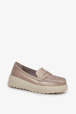 Loafersy Damskie|Mokasyny Damskie Skórzane><noscript><img width=