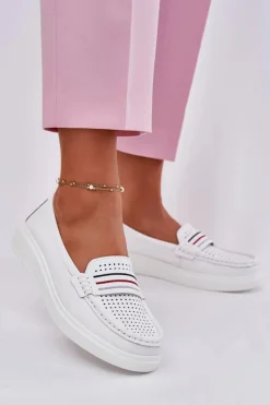Loafersy Damskie|Mokasyny Damskie Skórzane><noscript><img width=
