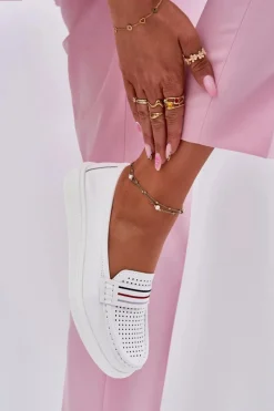 Loafersy Damskie|Mokasyny Damskie Skórzane><noscript><img width=