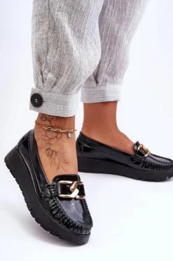 Loafersy Damskie|Mokasyny Damskie Skórzane><noscript><img width=