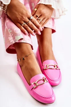 Mokasyny Damskie Skórzane><noscript><img width=