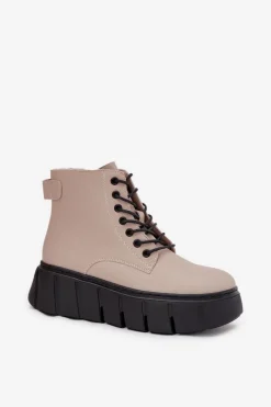 Botki Ocieplane|Botki Skórzane></noscript>Buty damskie Vinceza Skórzane Ocieplane Botki Damskie Na Platformie Vinceza 66803 Beżowe Beżowy