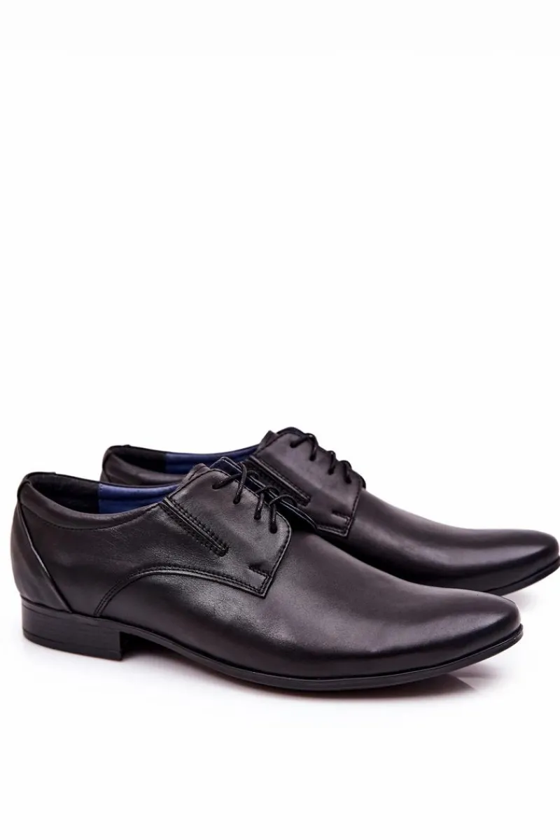 Bednarek Polish Shoes|Półbuty Eleganckie>Boto Skórzane Półbuty Bednarek 694 Czarne