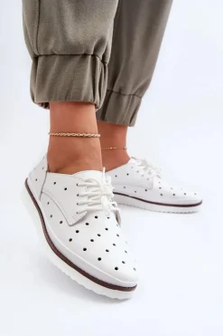 Półbuty Skórzane><noscript><img width=