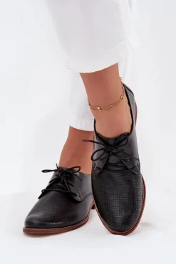 Półbuty Skórzane><noscript><img width=