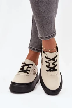 Półbuty Skórzane><noscript><img width=