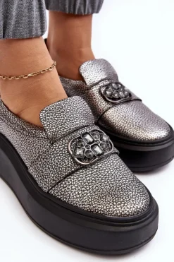 Półbuty Skórzane><noscript><img width=