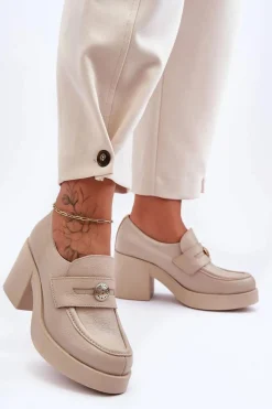 Półbuty Skórzane><noscript><img width=