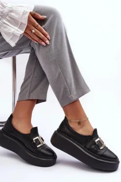 Półbuty Skórzane><noscript><img width=