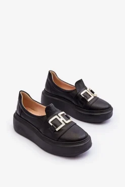 Półbuty Skórzane><noscript><img width=