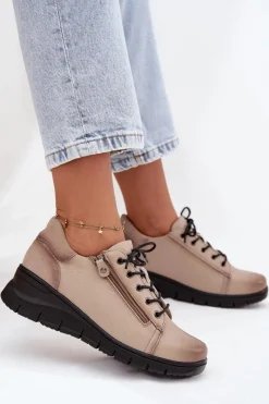 Półbuty Skórzane><noscript><img width=