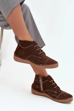 Półbuty Skórzane><noscript><img width=