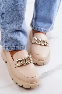 Mokasyny Damskie Skórzane><noscript><img width=