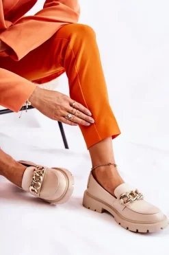 Mokasyny Damskie Skórzane><noscript><img width=