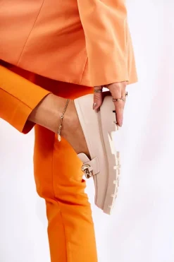 Mokasyny Damskie Skórzane><noscript><img width=