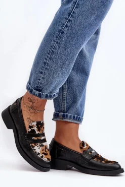 Półbuty Skórzane|Mokasyny Damskie Skórzane><noscript><img width=