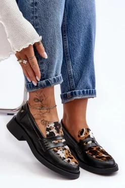 Półbuty Skórzane|Mokasyny Damskie Skórzane><noscript><img width=