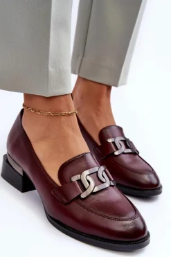 Półbuty Lakierowane><noscript><img width=