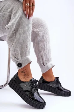 Półbuty Skórzane><noscript><img width=