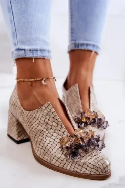 Półbuty Skórzane><noscript><img width=