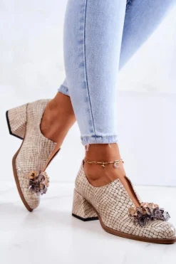 Półbuty Skórzane><noscript><img width=