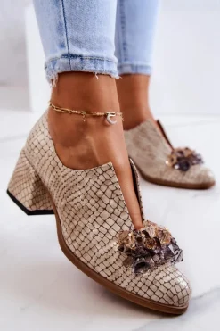 Półbuty Skórzane><noscript><img width=