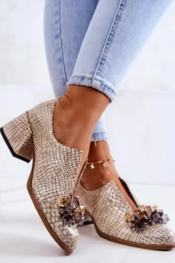 Półbuty Skórzane><noscript><img width=