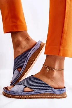 Klapki Damskie Klasyczne><noscript><img width=