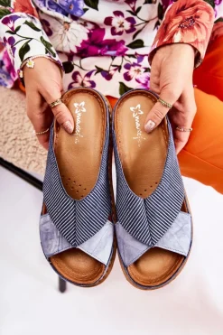 Klapki Damskie Klasyczne><noscript><img width=