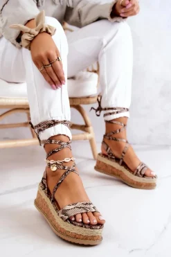 Sandały Na Koturnie><noscript><img width=