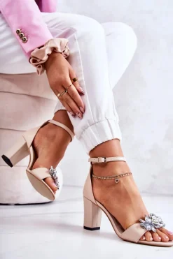 Sandały Na Obcasie><noscript><img width=