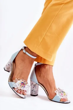 Sandały Na Obcasie><noscript><img width=