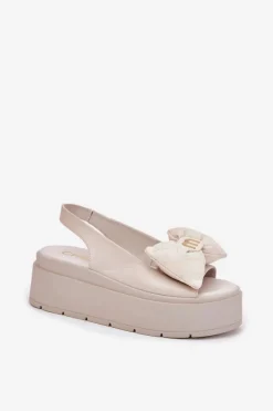 Sandały Na Koturnie|Sandały Płaskie><noscript><img width=