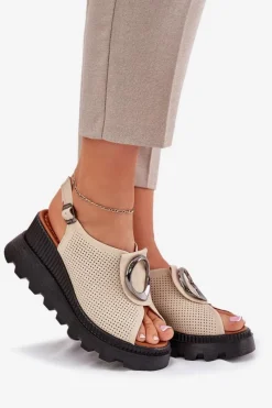 Sandały Na Koturnie><noscript><img width=