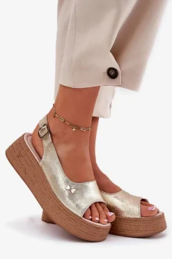 Sandały Na Koturnie><noscript><img width=