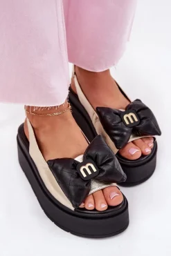 Sandały Na Koturnie|Sandały Płaskie><noscript><img width=