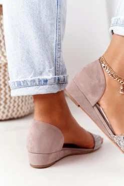 Sandały Na Koturnie|Sandały Płaskie><noscript><img width=