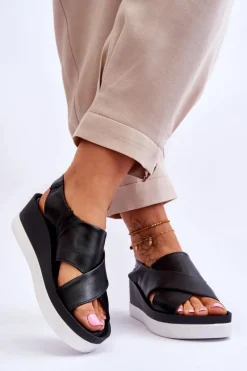 Sandały Na Obcasie|Sandały Na Koturnie><noscript><img width=